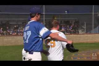 Agoura baseball players welcome fellow students