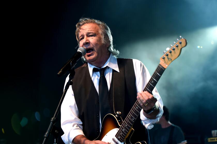 Greg Kihn performs at Pompano Beach Amphitheater on Tuesday, August 28, 2018 in Pompano Beach, Fla.