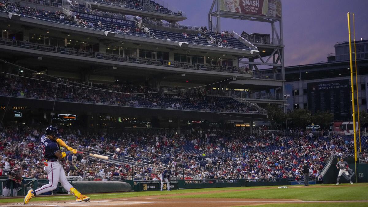 Ronald Acuña Jr. joins exclusive 40-40 club with 40th home run of