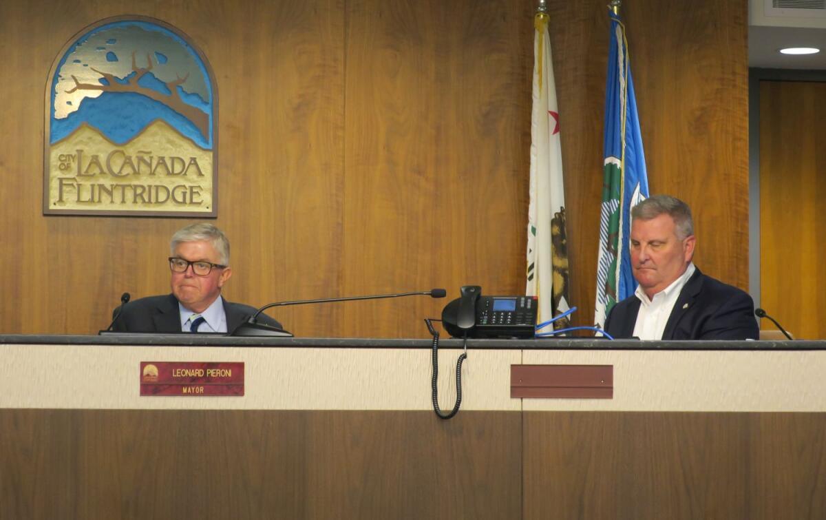 Three of La Cañada's five City Council members opted to conduct Tuesday's regular meeting via teleconferencing, after county health officials encouraged social distancing and self-isolation to combat the spread of the novel coronavirus.