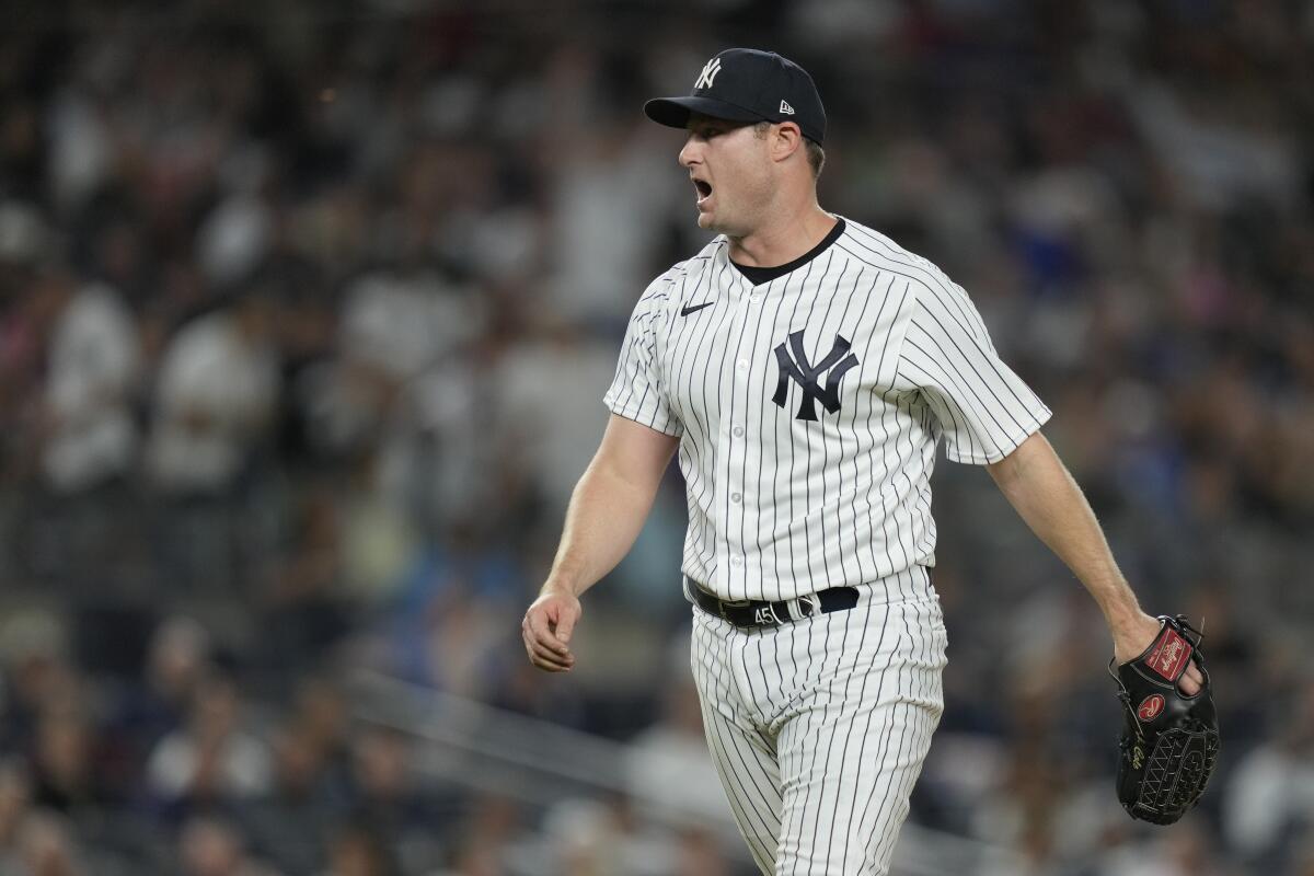 Yankees Pitcher Gerrit Cole Sets Record for Opening Day Strikeouts -  Fastball