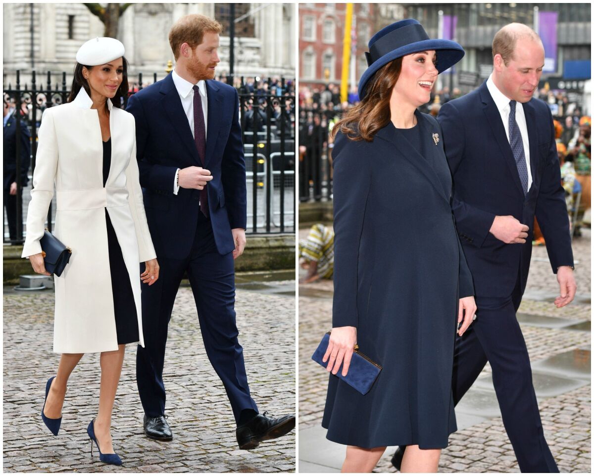 Meghan Markle joins Queen Elizabeth, royal family for Commonwealth Day ...