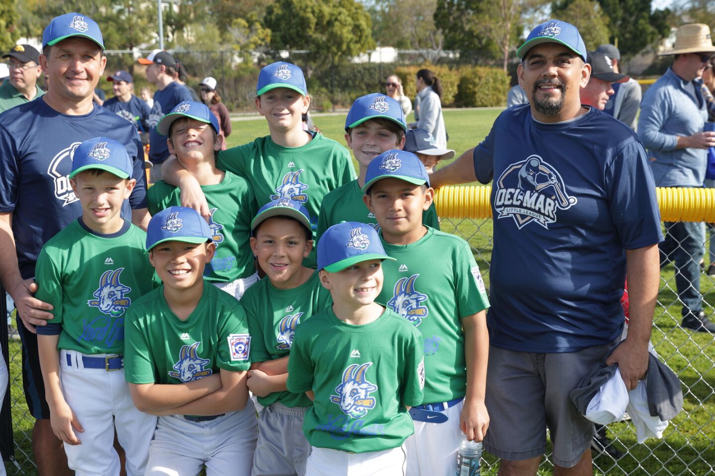 Yard Goats at the Del Mar Little League Opening Day