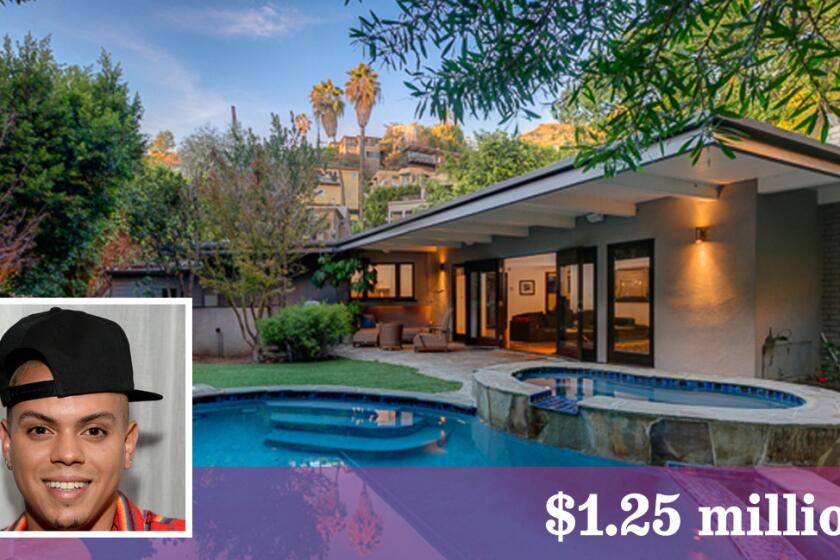 Evan Ross has sold his hip 1950s home in the Hollywood Hills.