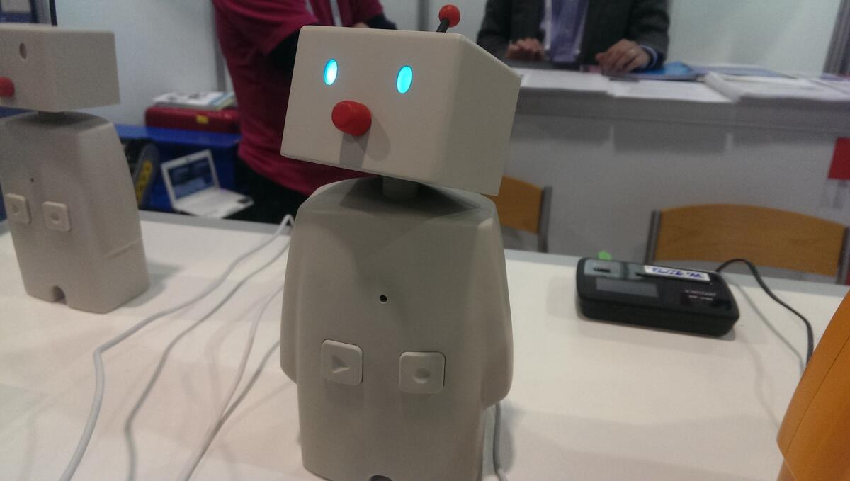 Bocco is a messaging robot created by Yukai Engineering of Tokyo.