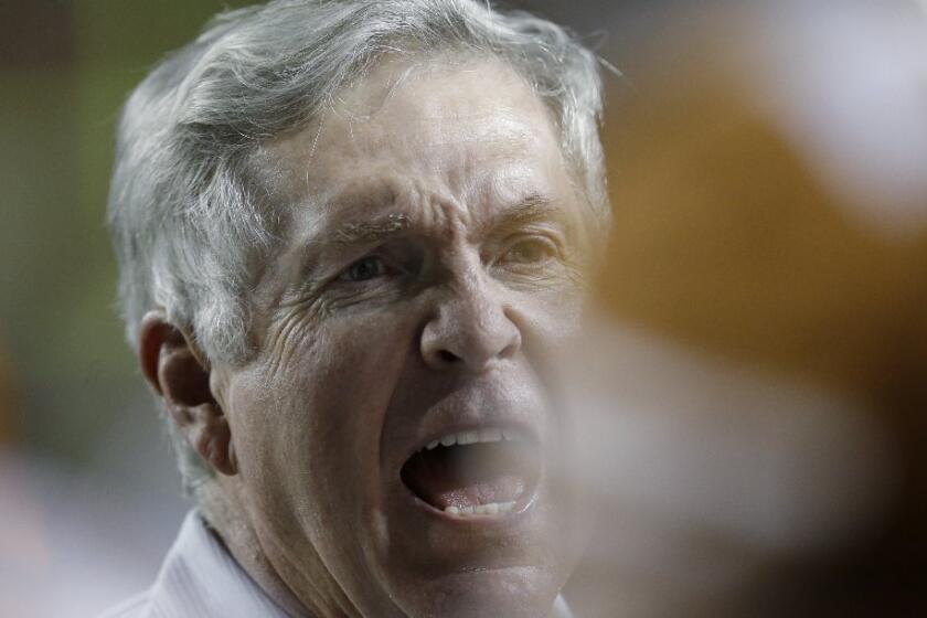 Mack Brown led the Longhorns to the 2005 BCS title.