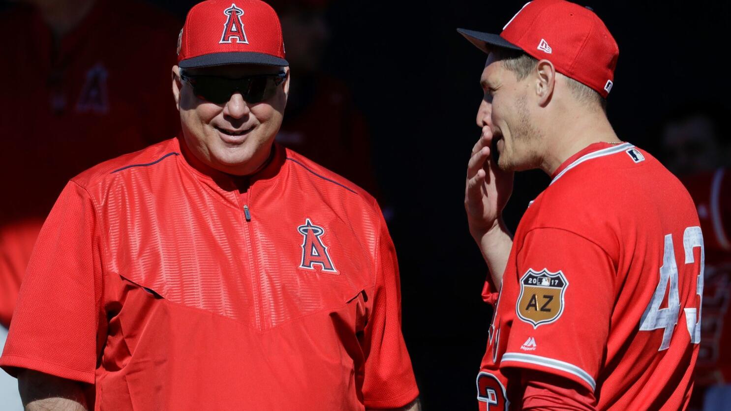 Mike Scioscia steps down from the Angels after 19 seasons as manager 