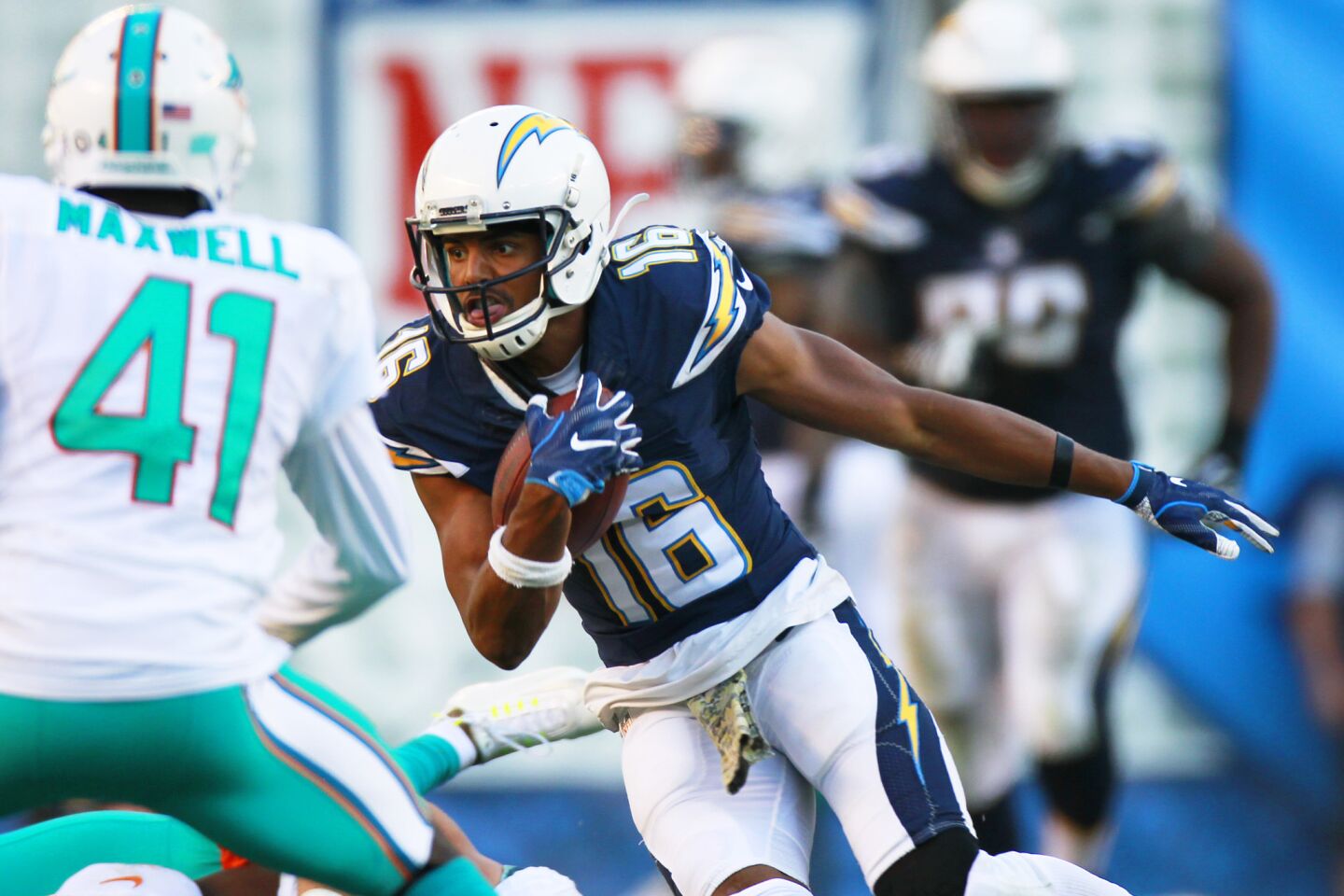 Chargers vs. Dolphins 11/13/16