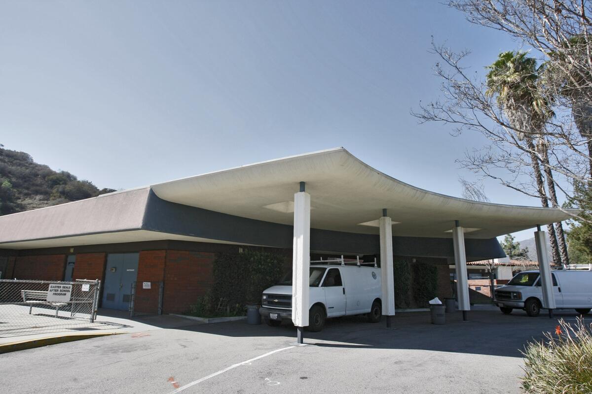 The Glendale Unified school district is pondering a new name for College View School, pictured on Friday, Feb. 21, 2014, which is empty now because it will be demolished and rebuilt