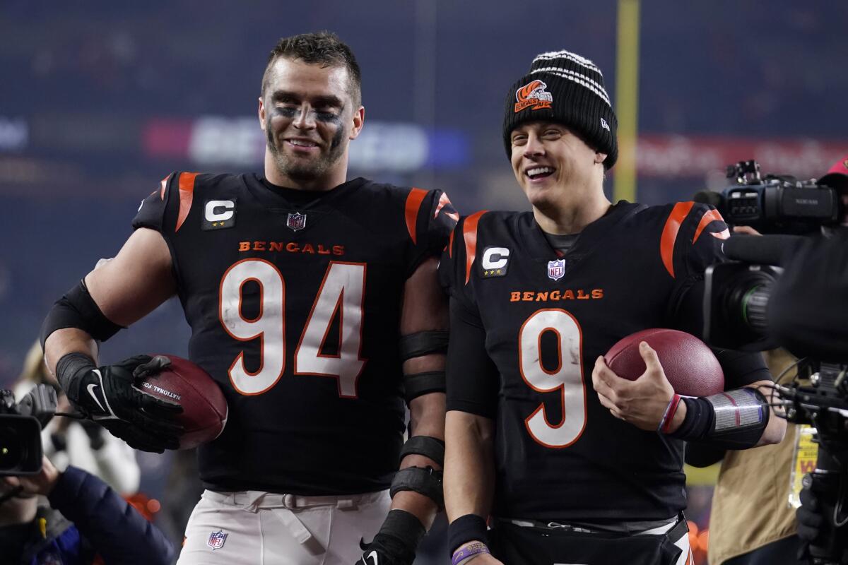 Bengals' O-line decimated as they look ahead to Buffalo - The San Diego  Union-Tribune