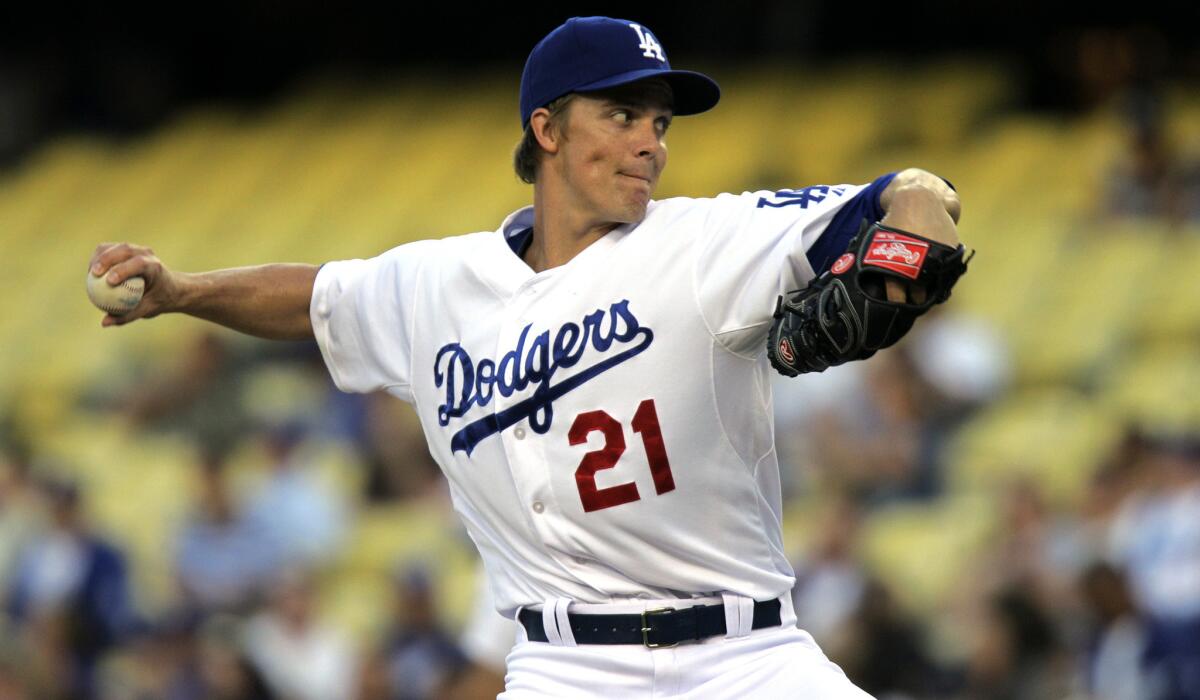 Zack Greinke, who went 19-3 with a 1.66 earned-run average last season, and the Dodgers could not get a deal done to keep the right-hander in L.A.