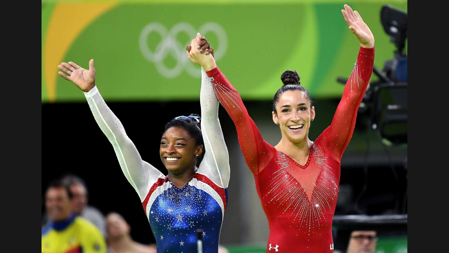 Simone Biles, Aly Raisman