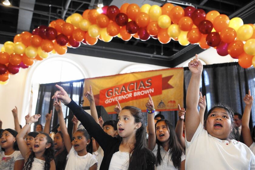 Latinos make up a majority of California’s more than 6 million public school children.
