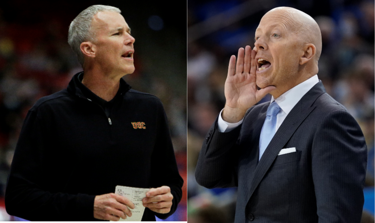 USC's Andy Enfield and UCLA's Mick Cronin