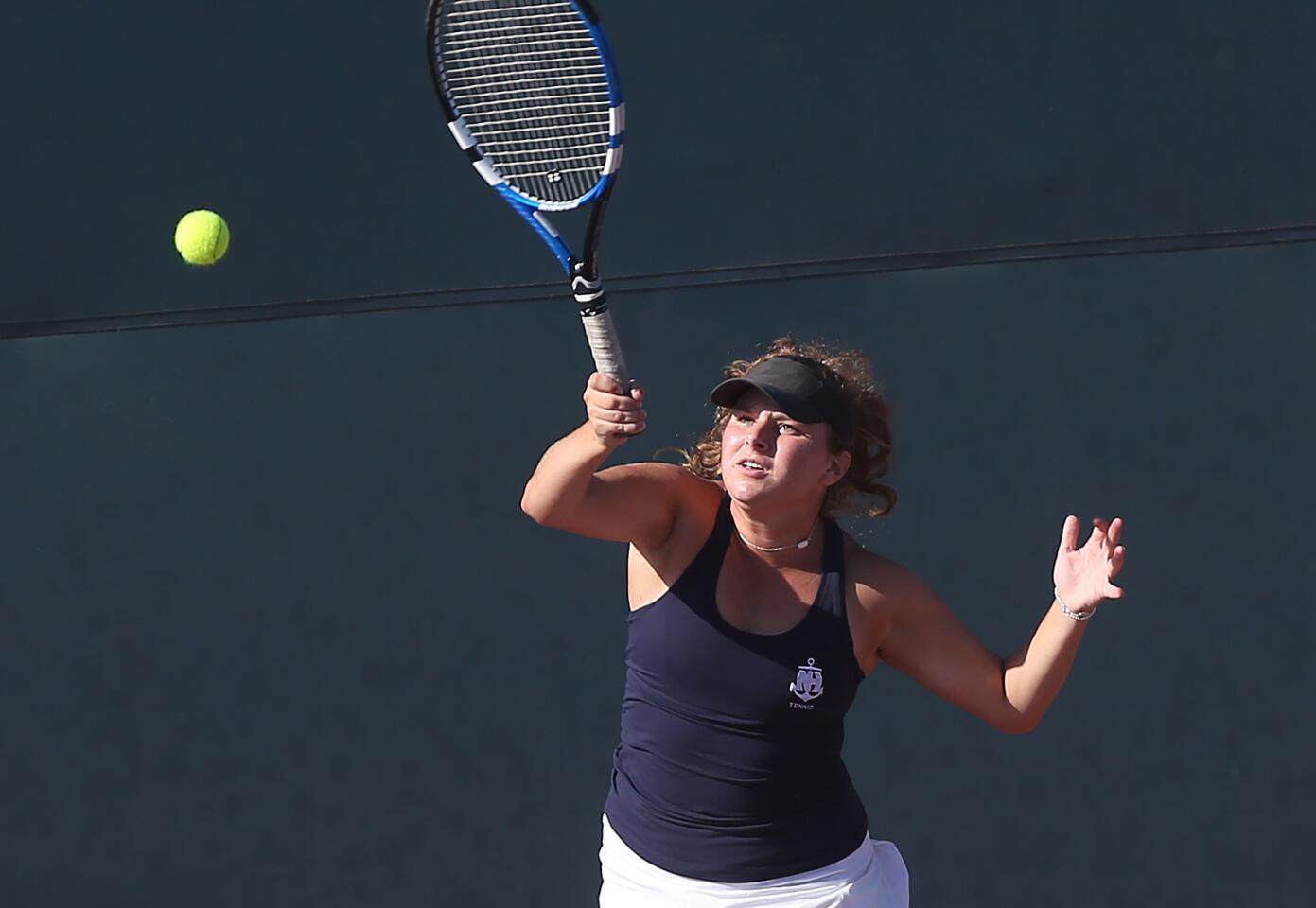 Photo Gallery: Newport Harbor vs. San Clemente in girls’ tennis