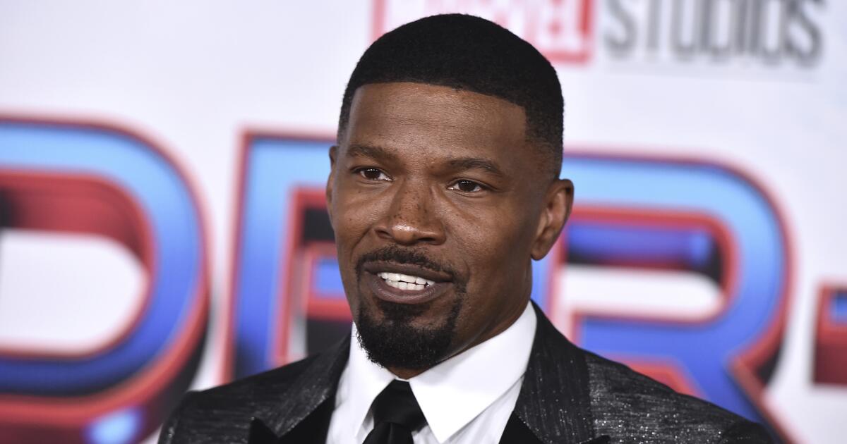Jamie Foxx makes first Hollywood appearance since illness - Los Angeles Times