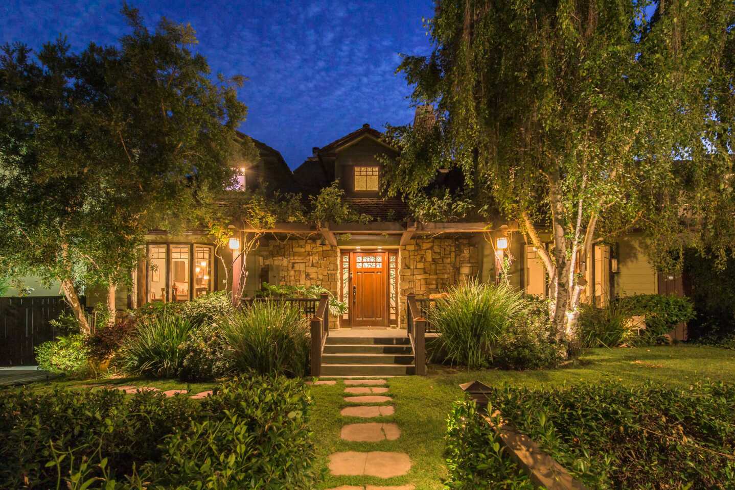 Karen Sillas and Ivan Menchell's Brentwood home
