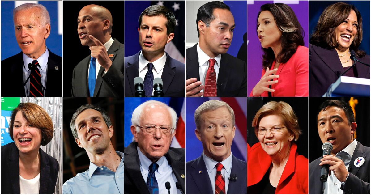 What time is the October Democratic debate? Los Angeles Times