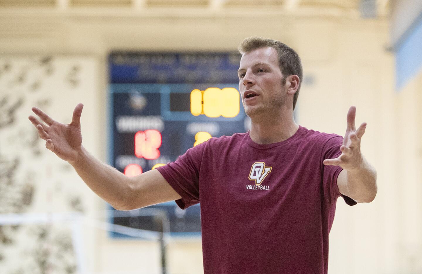 Photo Gallery: Ocean View vs. Marina in a girls' volleyball match