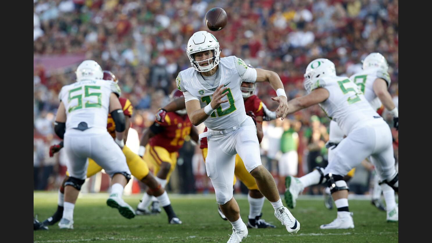 Justin Herbert #10 Los Angeles Chargers Color Rush Football NFL