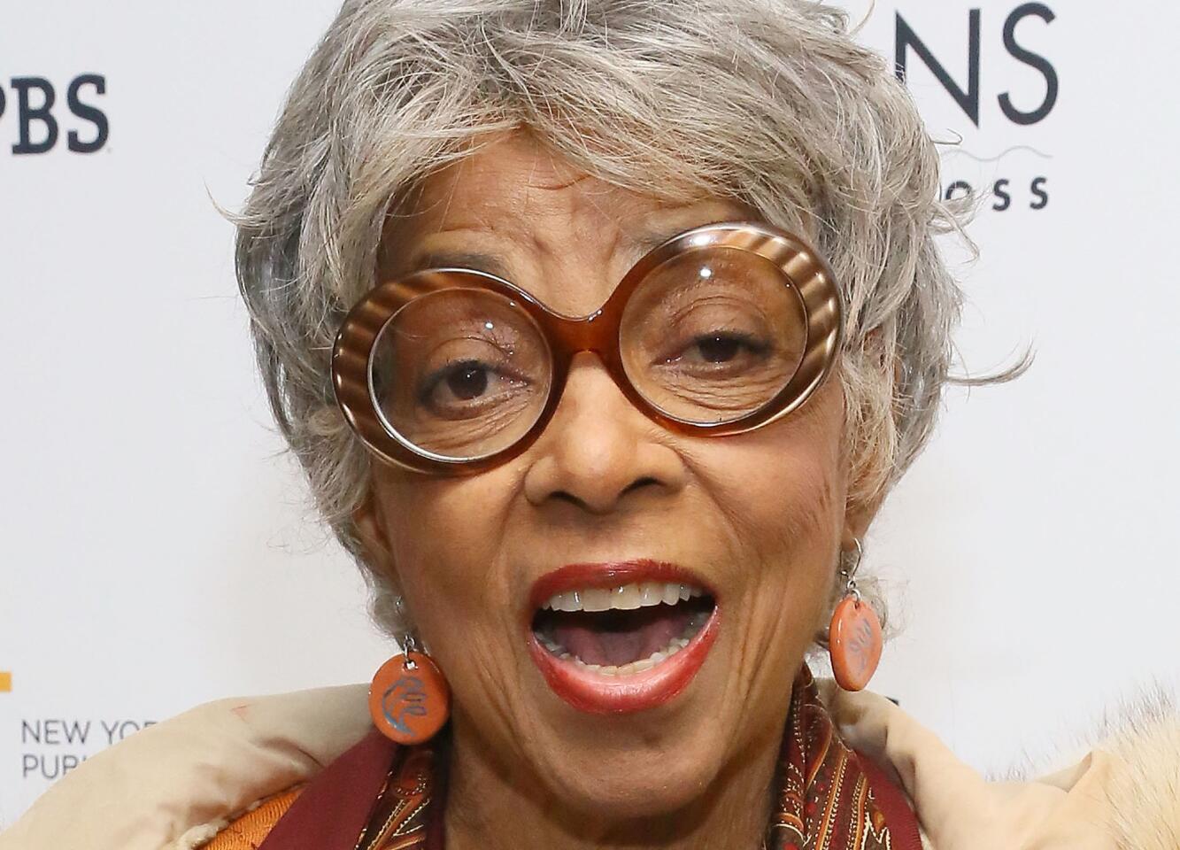 Ruby Dee attends "The African Americans: Many Rivers to Cross" New York Series Premiere at the Paris Theater in New York City on 2013.