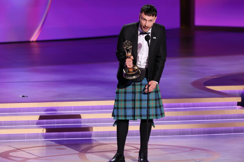 LOS ANGELES, CA - September 15, 2024 - Richard Gadd during the 76th Primetime Emmy Awards at the Peacock Theater on Sunday, September 15, 2024 (Robert Gauthier / Los Angeles Times)