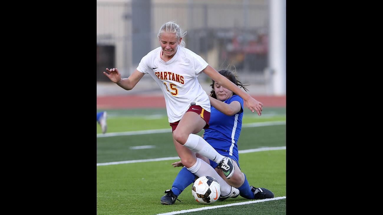 Photo Gallery: La Cañada High School girls soccer vs. San Marino High School