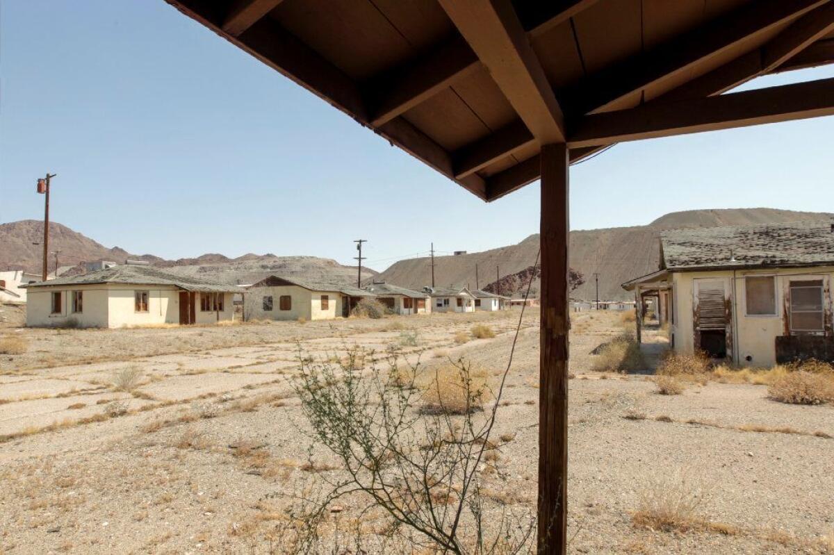 The Eagle Mountain area is home to a well-preserved ghost town, as well as bighorn sheep, golden eagles and desert tortoises.