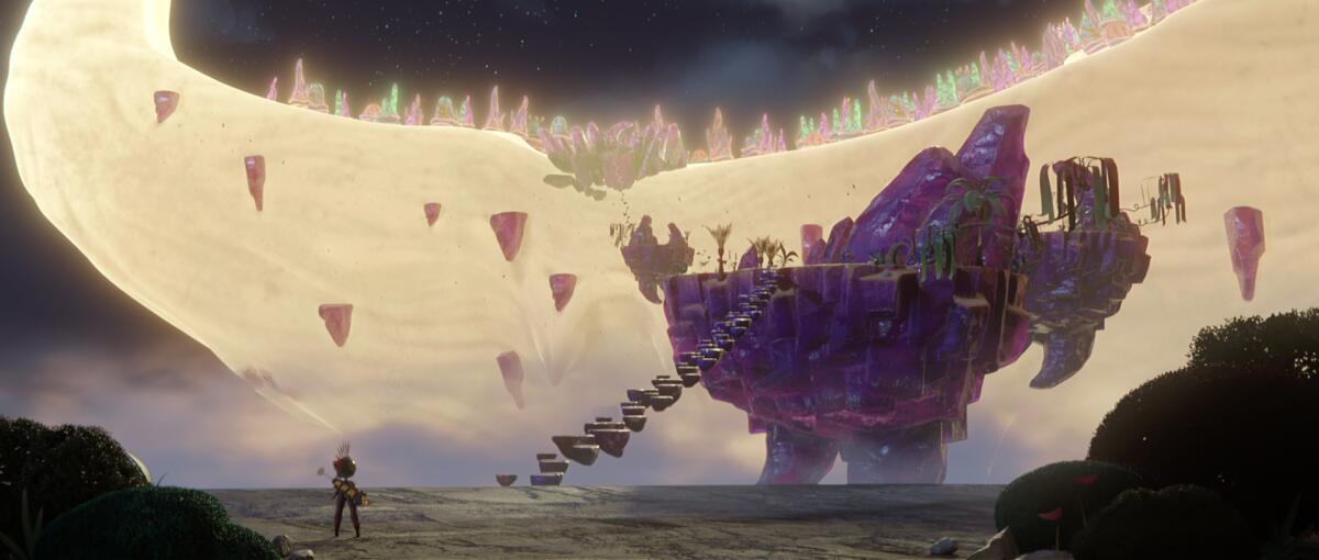 Luna Island in "Maya and the Three"