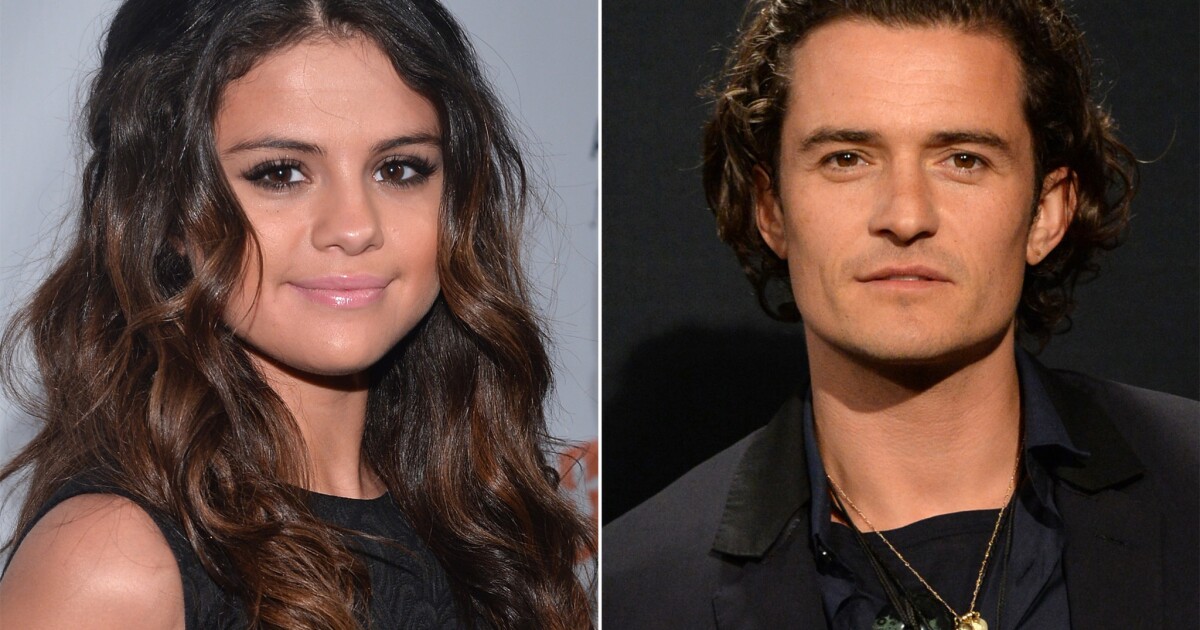 What S Up With Selena Gomez And Orlando Bloom A Photo That S What Los Angeles Times