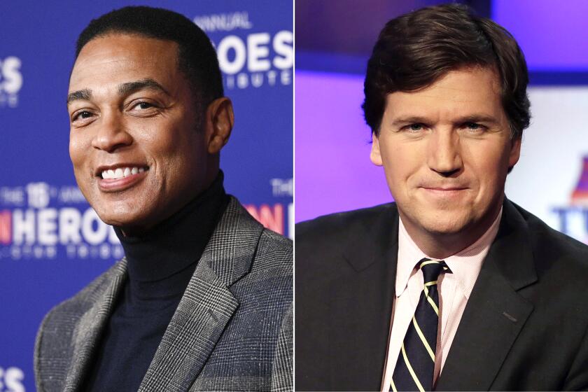 Don Lemon and Tucker Carlson