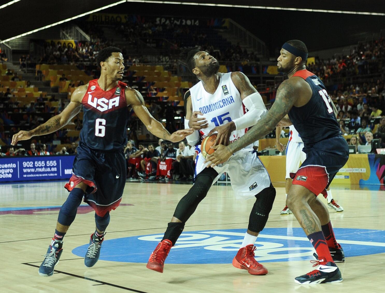 Kenneth Faried Of USA In Action At FIBA World Cup Basketball Match