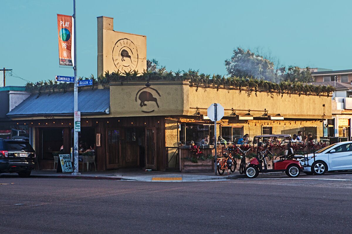 Bare Back Grill has a happy hour during the week from 3 to 6 p.m. with drinks and eats for $6 each.
