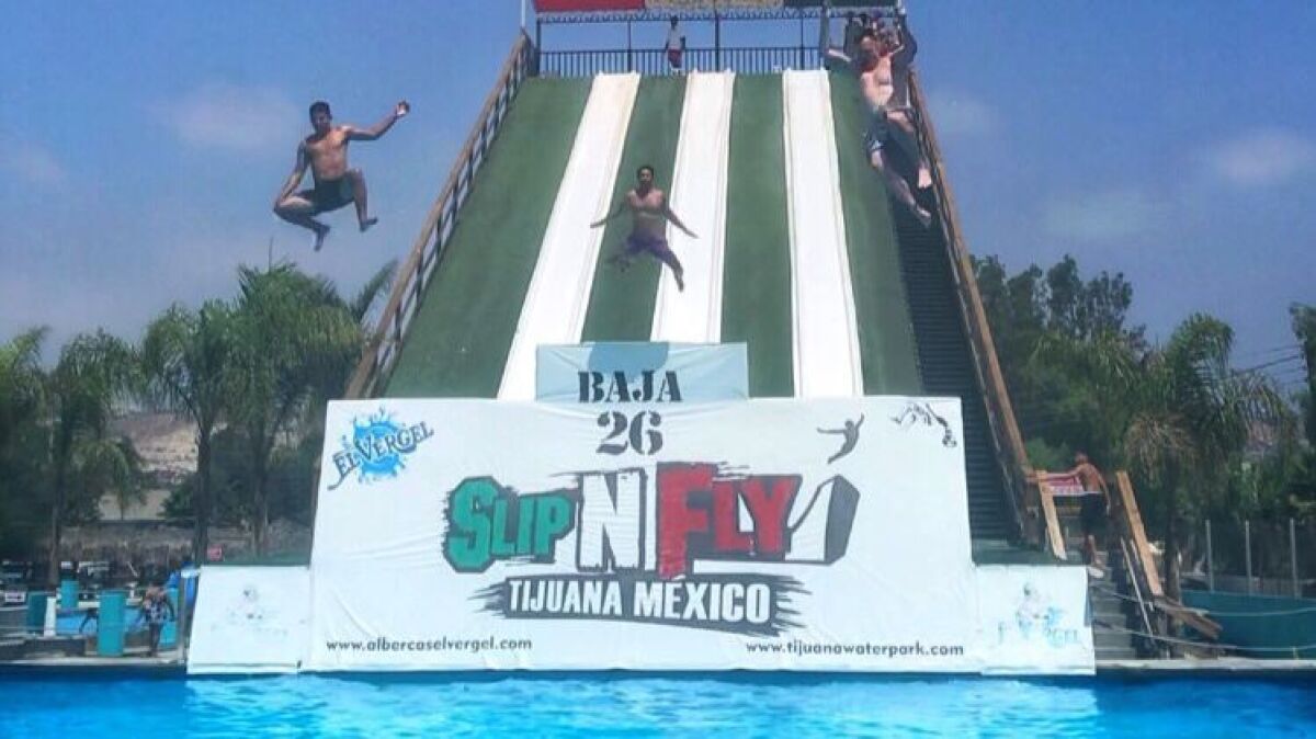 A visit to this Tijuana water park is not for the faint of heart - The San  Diego Union-Tribune