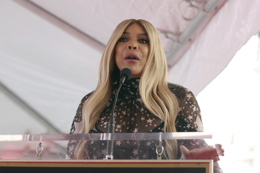 TV talk show host Wendy Williams appears at a ceremony honoring her with a star on the Hollywood Walk of Fame on Thursday, Oct. 17, 2019, in Los Angeles. (Photo by Willy Sanjuan/Invision/AP)
