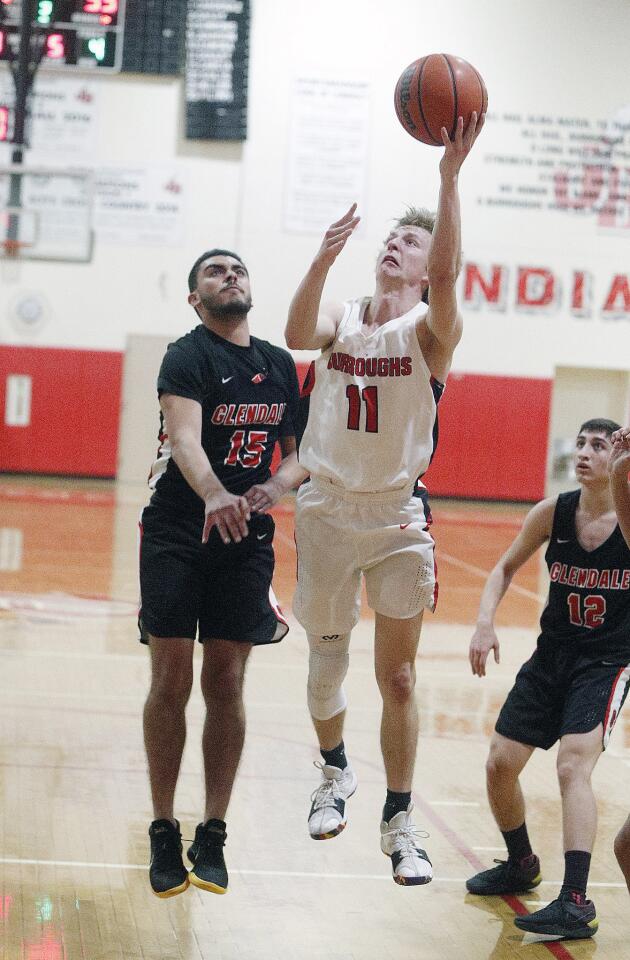 Photo Gallery: Glendale vs. Burroughs Pacific League boys' basketball