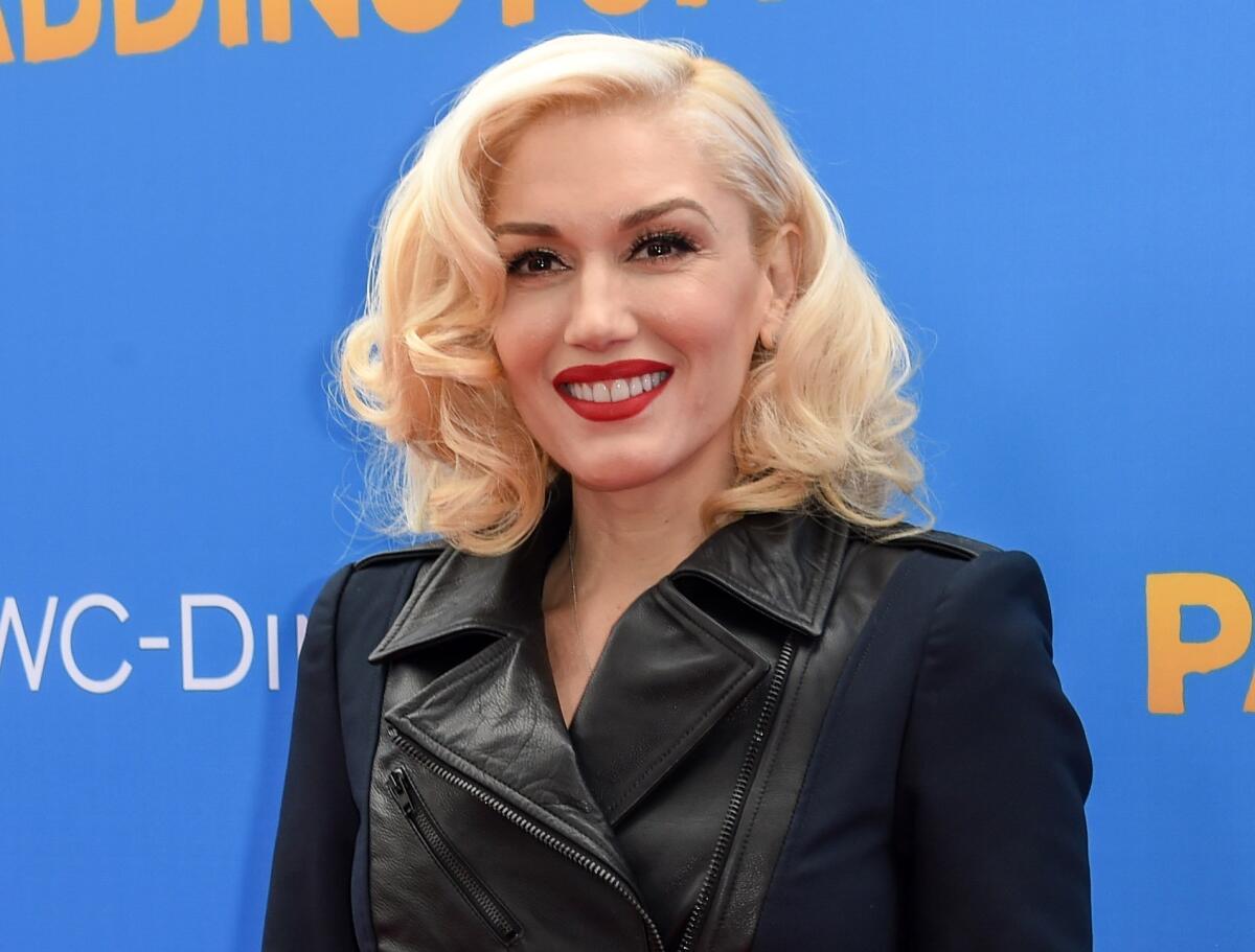 Gwen Stefani arrives at the premiere of "Paddington" in Los Angeles on Jan. 10.
