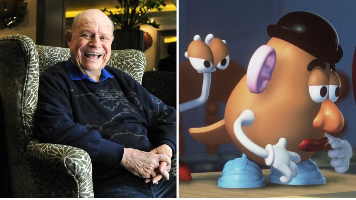 How 'Toy Story 4' and Pixar keep Don Rickles' legacy alive two years after  his death - Los Angeles Times