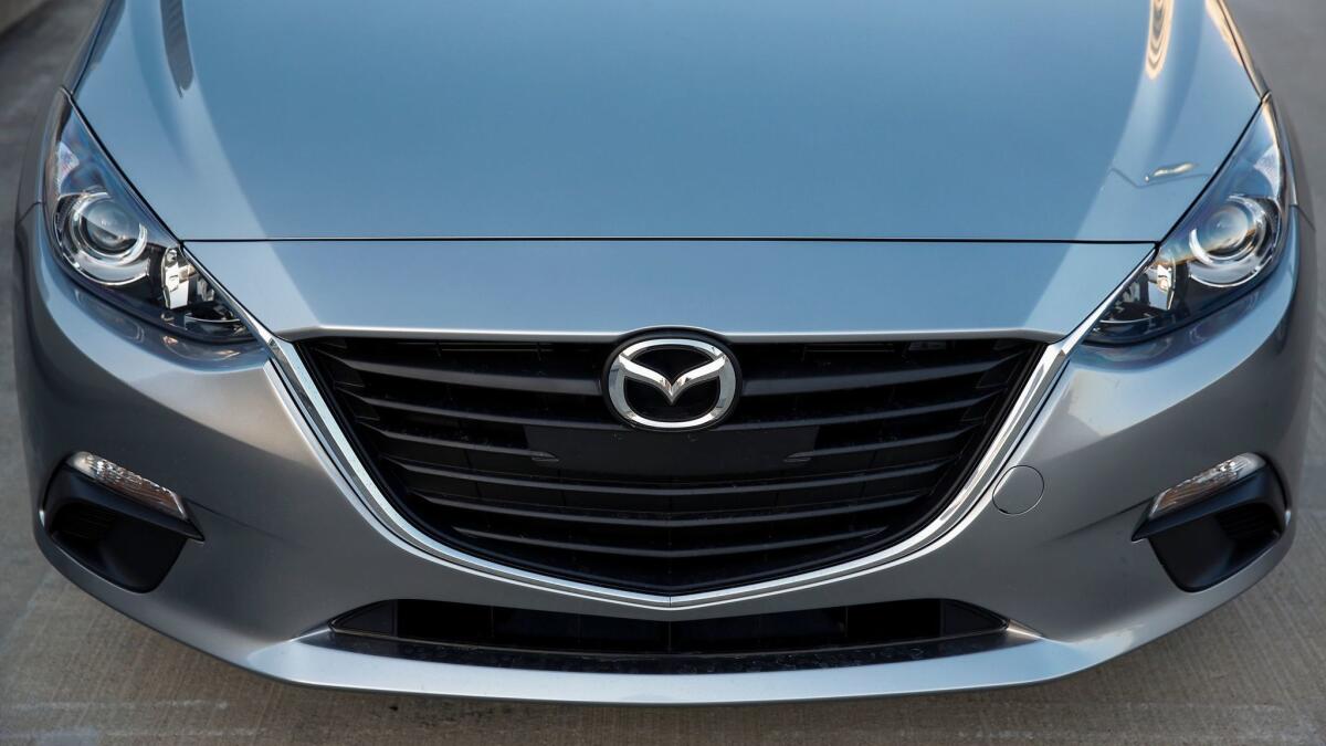 The Mazda 3 series from 2014-16 are among those vehicles being recalled.