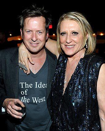 Artist Doug Aitken and Grazka Taylor attend the "Artist's Museum Happening," a MOCA gala sponsored by Chanel Fine Jewelry at MOCA Grand Avenue on Nov. 13 in downtown L.A.