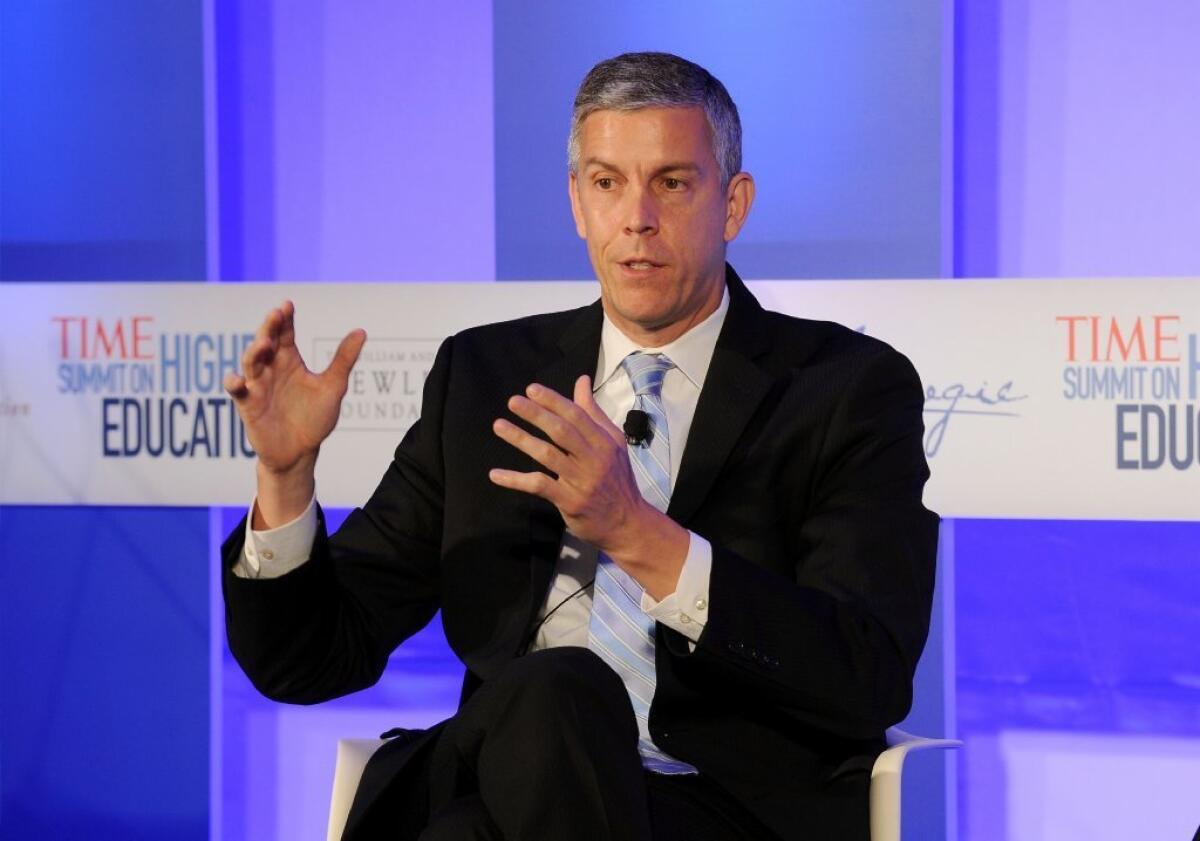 Arne Duncan explains why Johnny can't read. Does he know he's the problem?