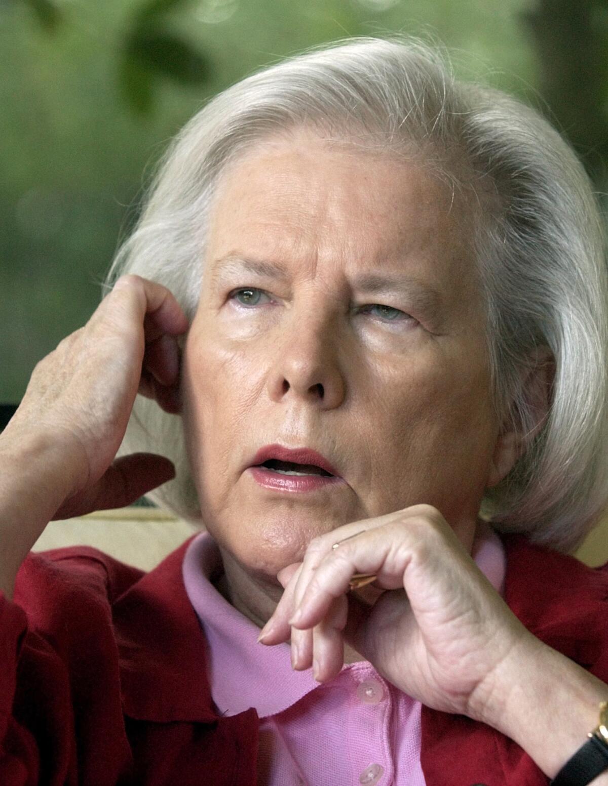 Shirley Ann Grau during a 2003 interview at her home in Metairie, La.