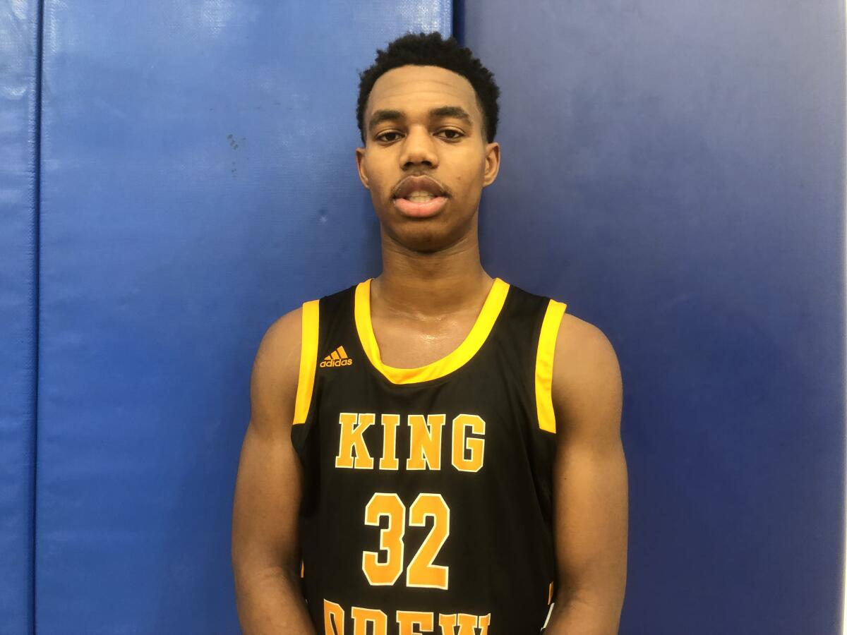 Biko Johnson scored 23 points for King/Drew in 55-50 win over Washington Prep.