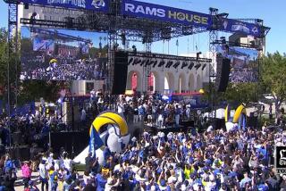 Los Angeles celebrates with parade After Rams Super Bowl Win - ESPN 98.1 FM  - 850 AM WRUF