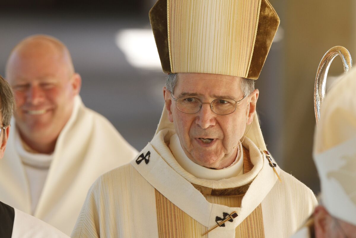 Appointed archbishop in 1985, Roger M. Mahony retired in 2011. He issued a statement of apology to abuse victims Monday