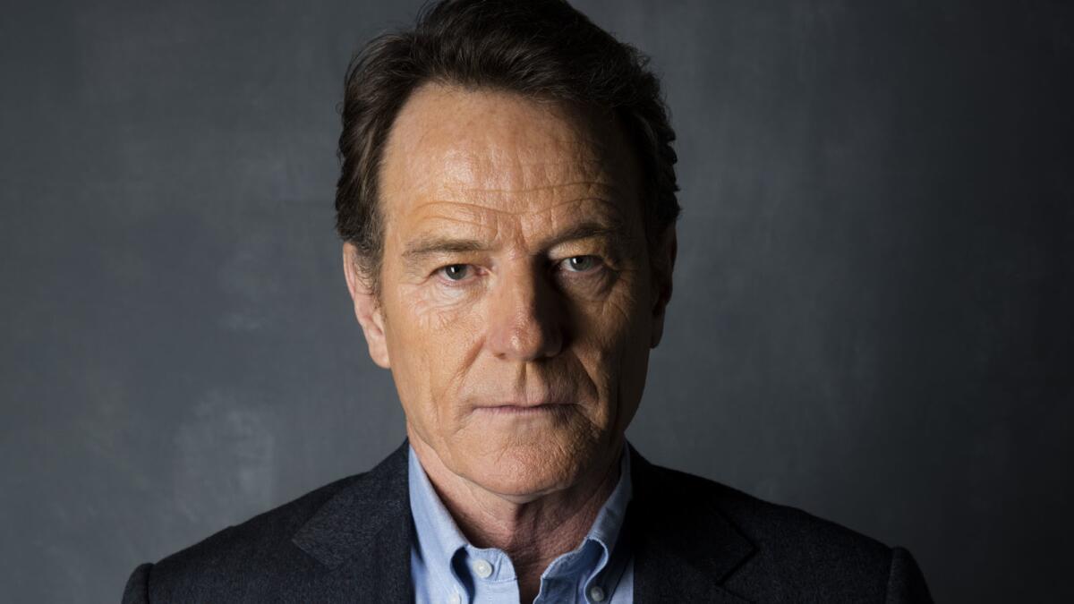 Bryan Cranston says it would be a challenge for him to play the role of Donald Trump given his feelings on the candidate.