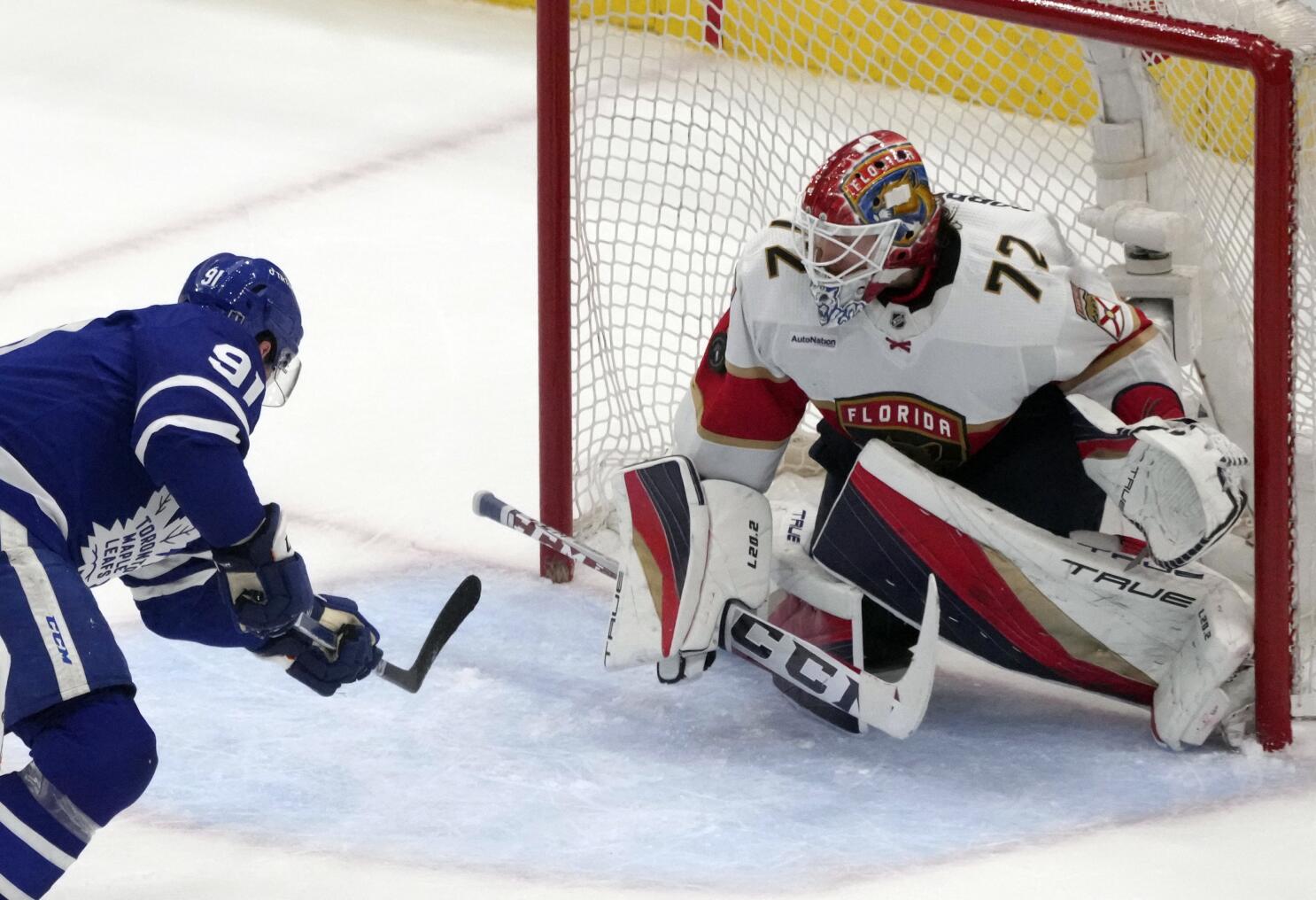 Panthers beat Maple Leafs 3-2, take 2-game lead in series - The