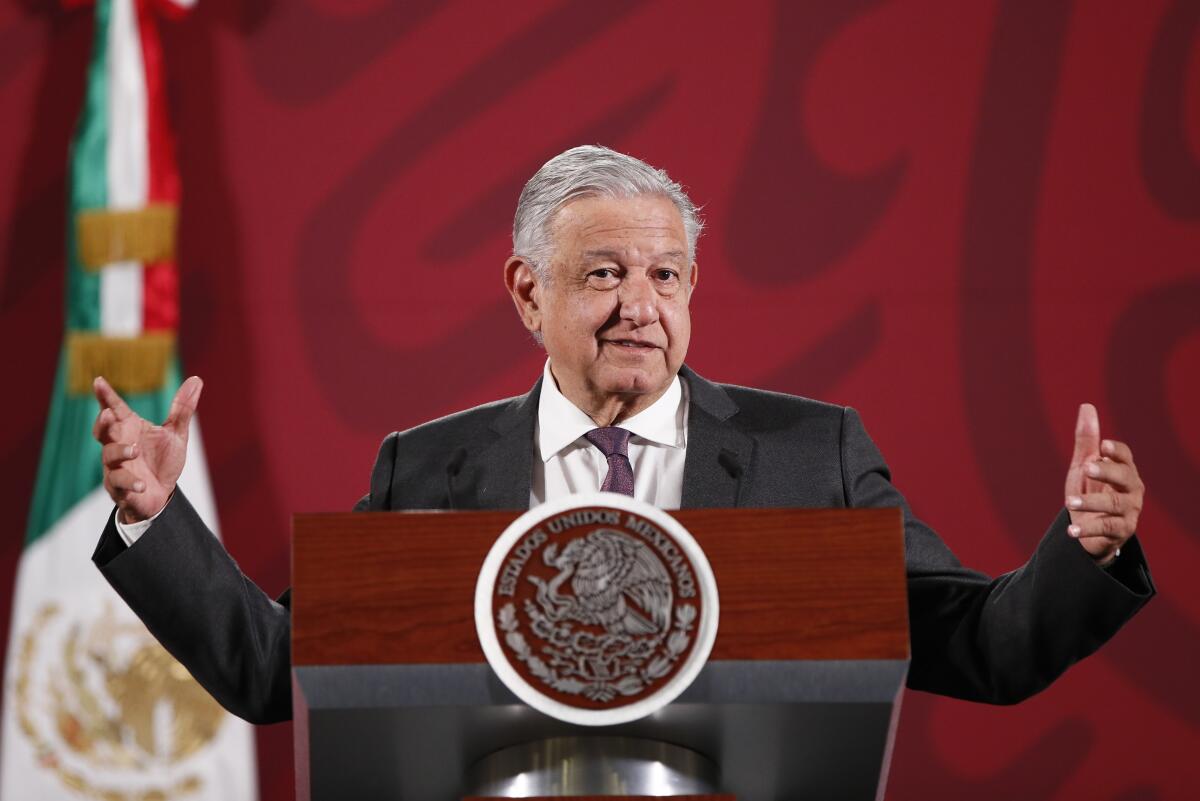El presidente de México, Andrés Manuel López Obrador. EFE/José Méndez/Archivo
