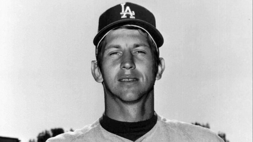 Don Sutton with the Dodgers in 1971.