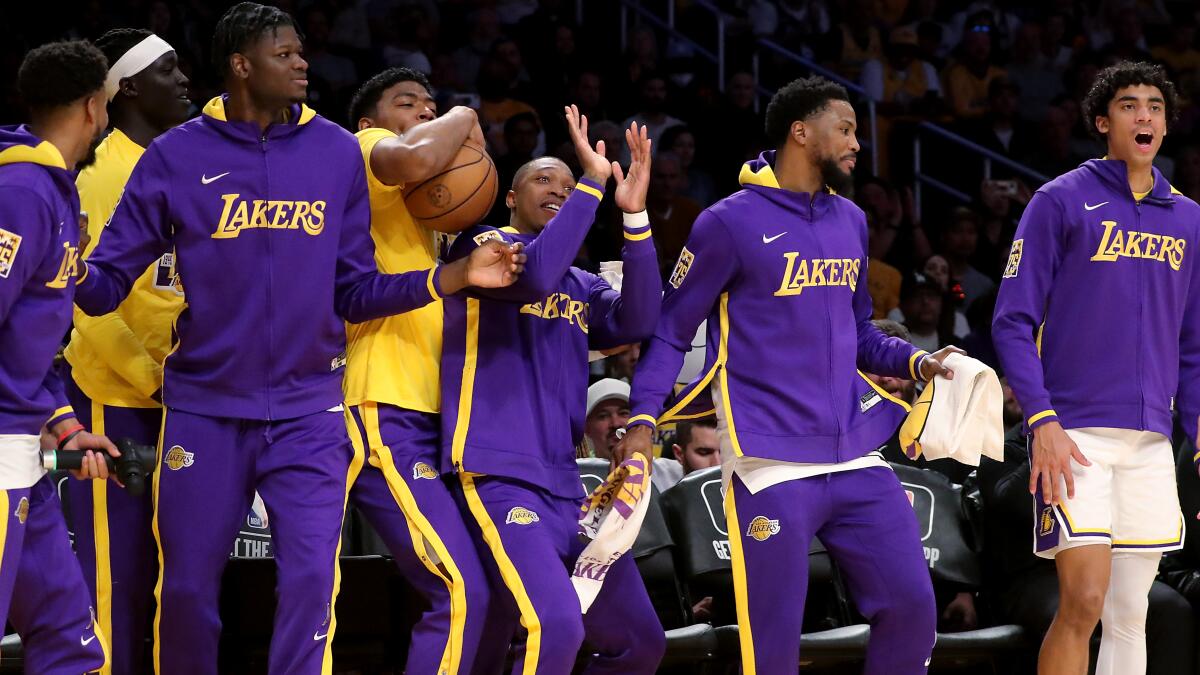 Hell of an opportunity': Lakers earn play-in shot at playoffs - Los Angeles  Times